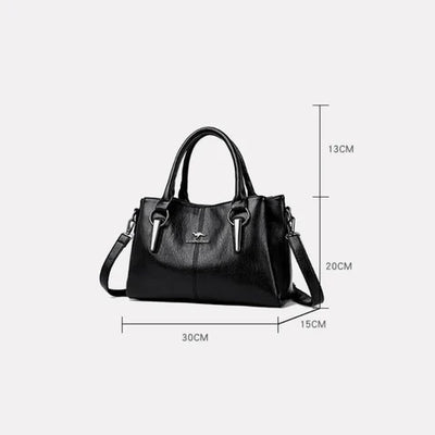 Kristensen ™ | Crossbody i blødt læder