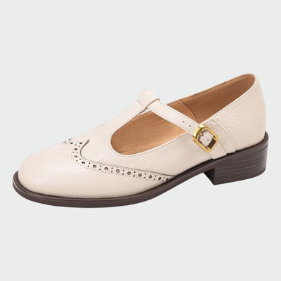Kristensen ™ | Elegante læder Mary Jane sko