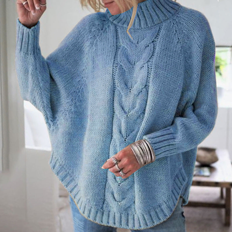 Kristensen ™ | Elegant poncho-inspireret trøje