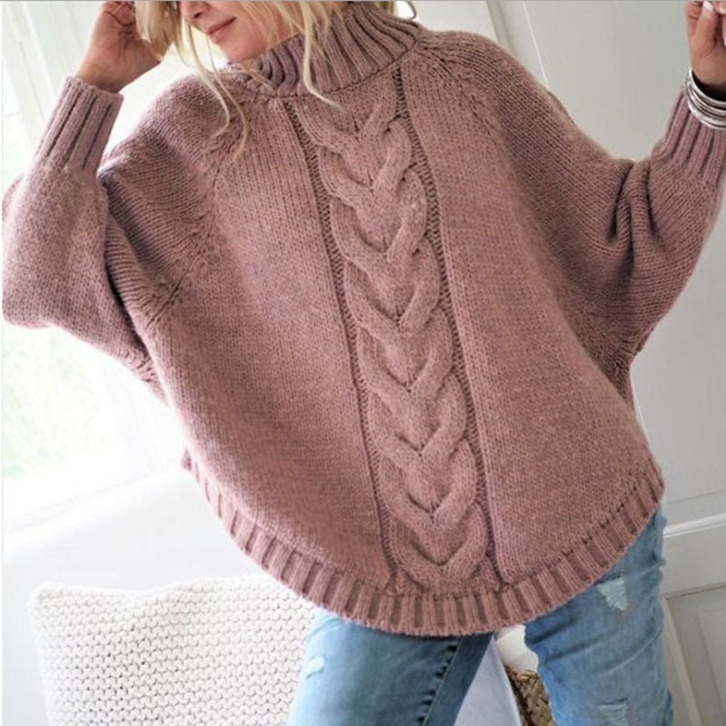 Kristensen ™ | Elegant poncho-inspireret trøje