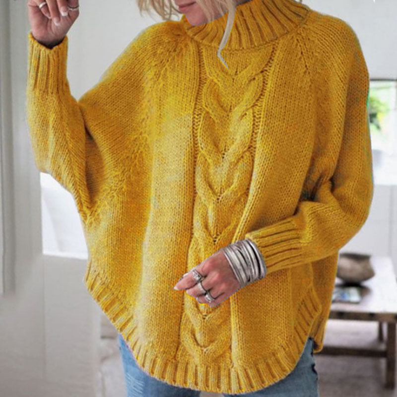 Kristensen ™ | Elegant poncho-inspireret trøje