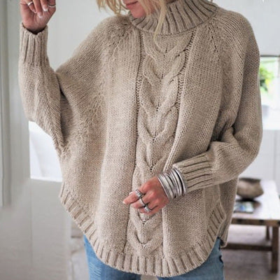Kristensen ™ | Elegant poncho-inspireret trøje