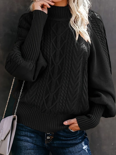 Kristensen ™ | Elegant sweater med fletmønster