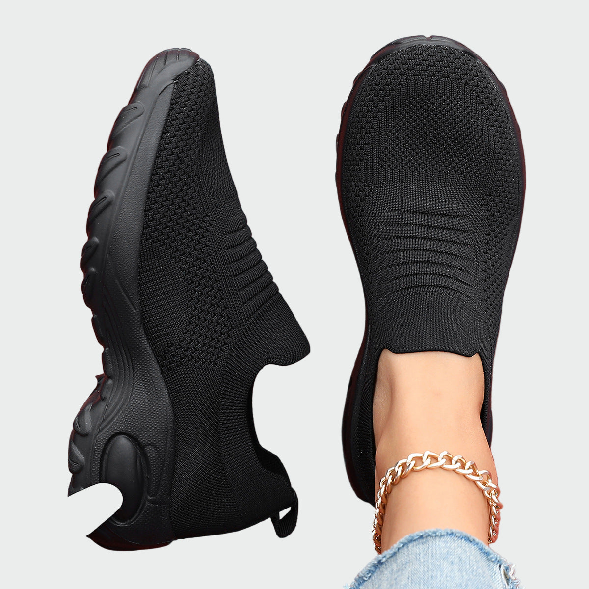 Kristensen ™ | Klassiske Sport Slip-On med Daglig Stil