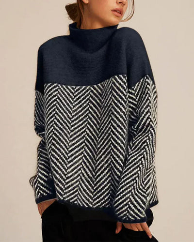 Kristensen ™ | Bomulds-rullekravesweater