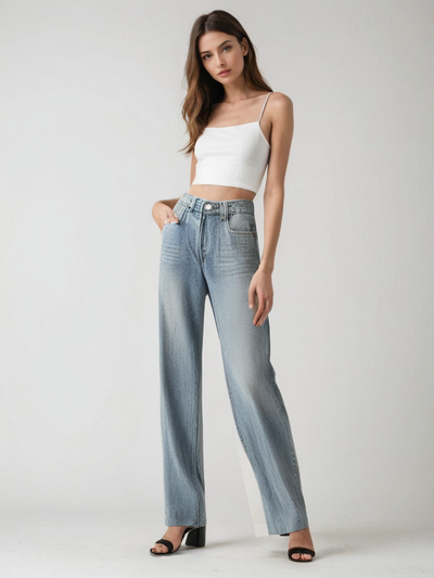 Kristensen ™ | Vintage Udsvingede Jeans