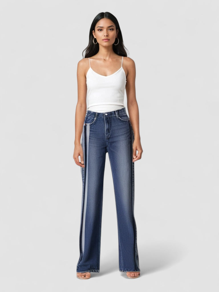 Kristensen ™ | Jeans med Udvidede Sider