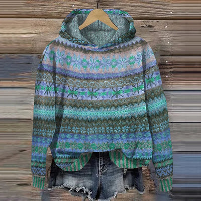 Kristensen ™ | Tidløs Mønster Hoodie