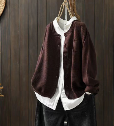Kristensen ™ | Stilfuld og Casual Strikket Cardigan