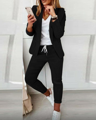 Kristensen ™ | Elegant Blazer-Sæt