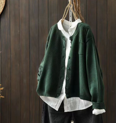 Kristensen ™ | Stilfuld og Casual Strikket Cardigan