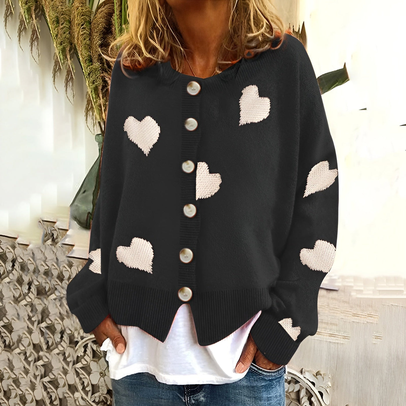 Kristensen ™ | Hjerte-sweater