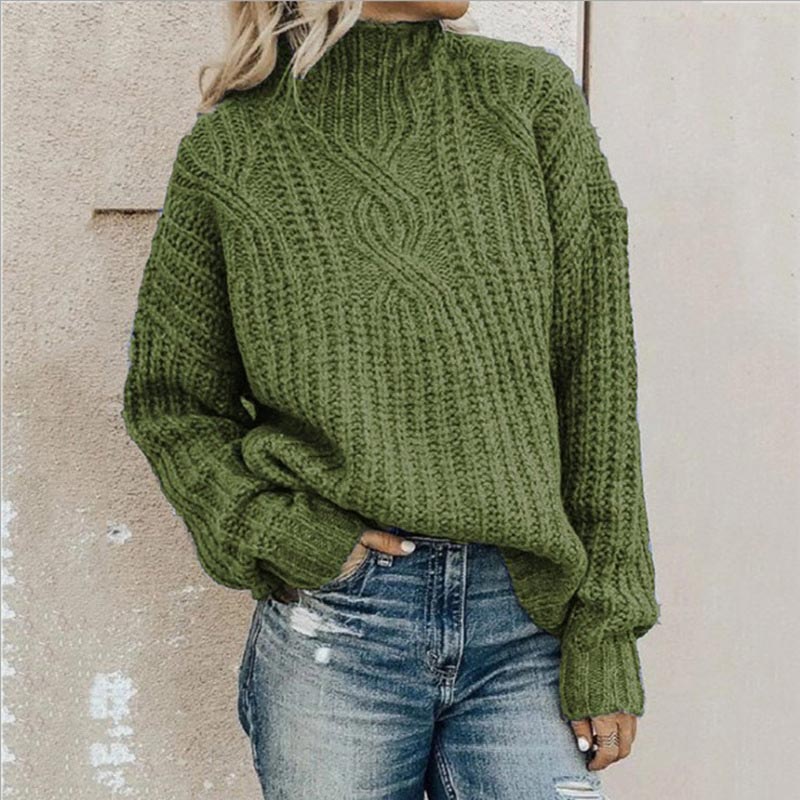 Kristensen ™ | Stilfuld Og Behagelig Kabelstrikket Sweater