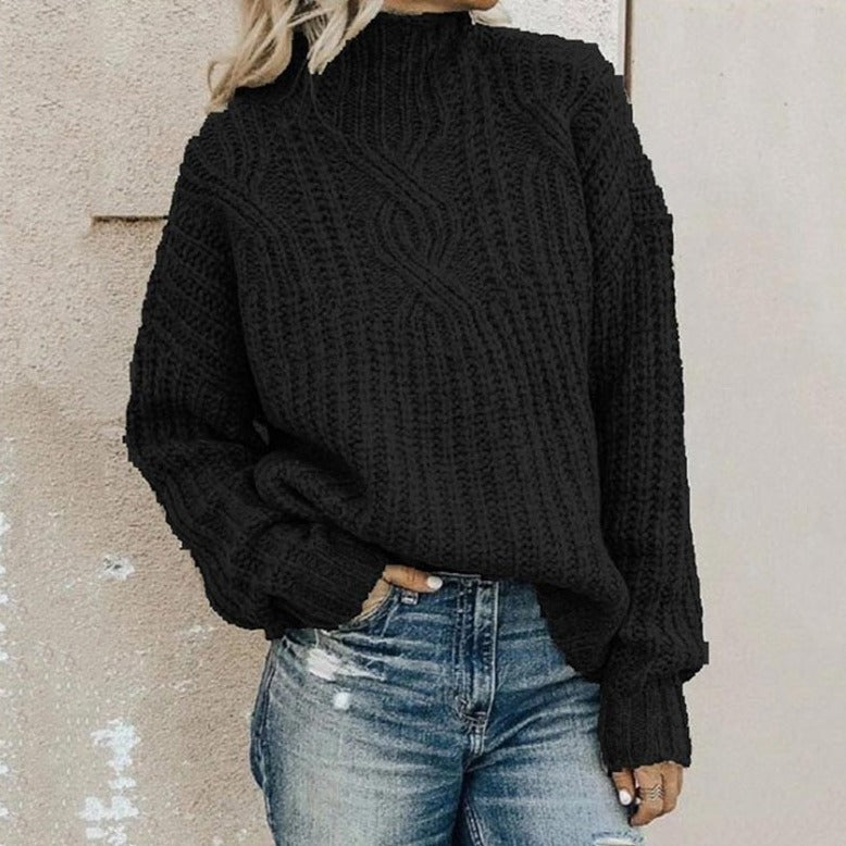 Kristensen ™ | Stilfuld Og Behagelig Kabelstrikket Sweater