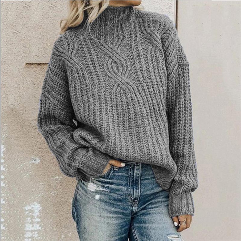 Kristensen ™ | Stilfuld Og Behagelig Kabelstrikket Sweater