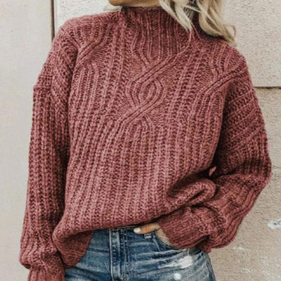Kristensen ™ | Stilfuld Og Behagelig Kabelstrikket Sweater