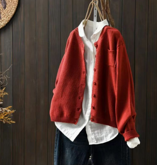 Kristensen ™ | Stilfuld og Casual Strikket Cardigan
