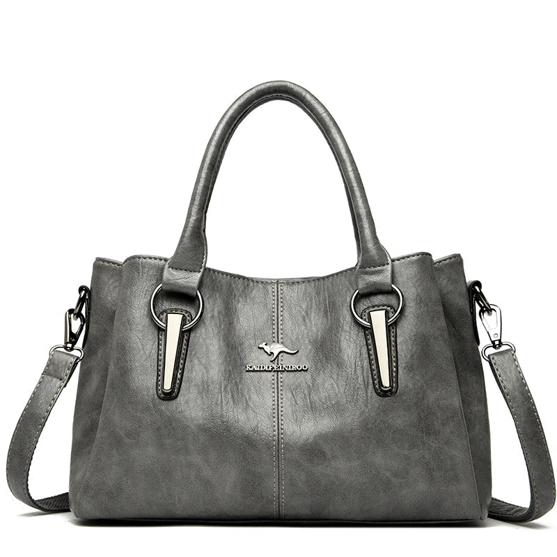 Kristensen ™ | Crossbody i blødt læder
