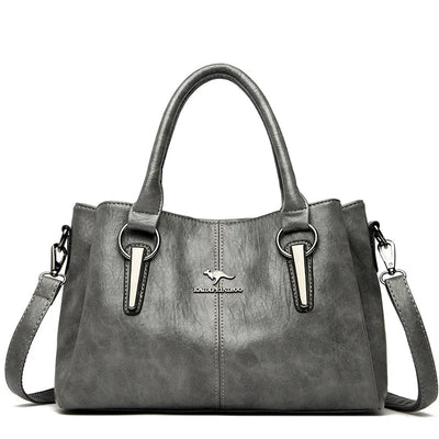 Kristensen ™ | Crossbody i blødt læder
