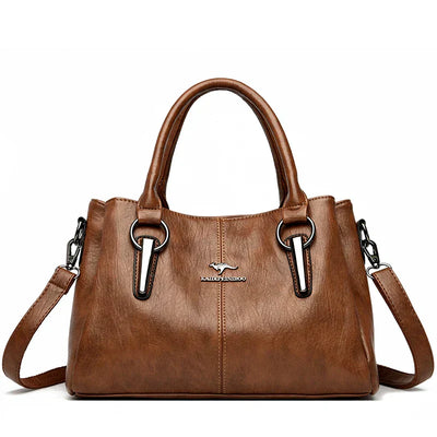 Kristensen ™ | Crossbody i blødt læder