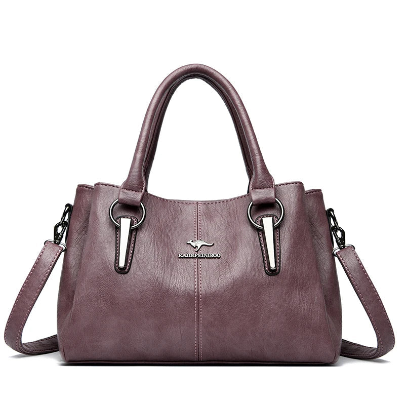 Kristensen ™ | Crossbody i blødt læder