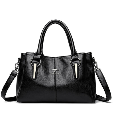 Kristensen ™ | Crossbody i blødt læder