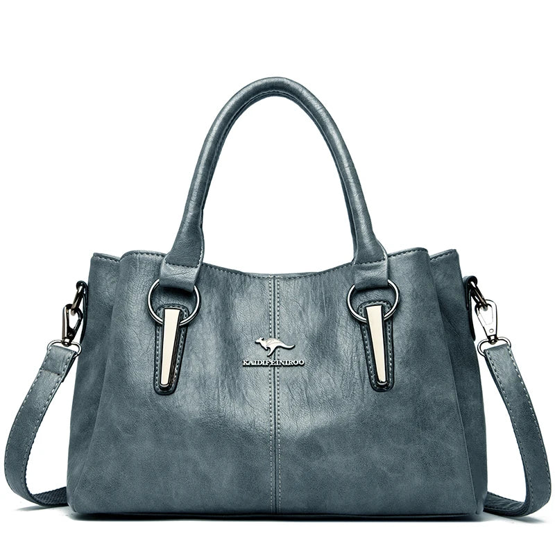 Kristensen ™ | Crossbody i blødt læder