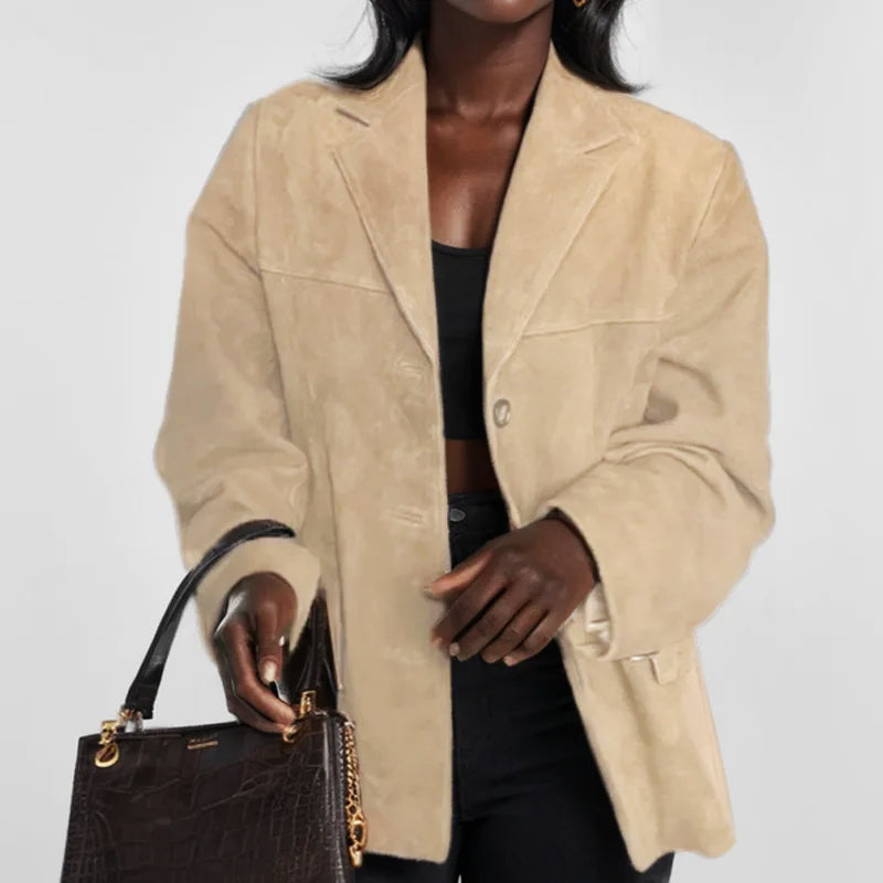 Kristensen ™ | Amoretti Como Suede Jakke