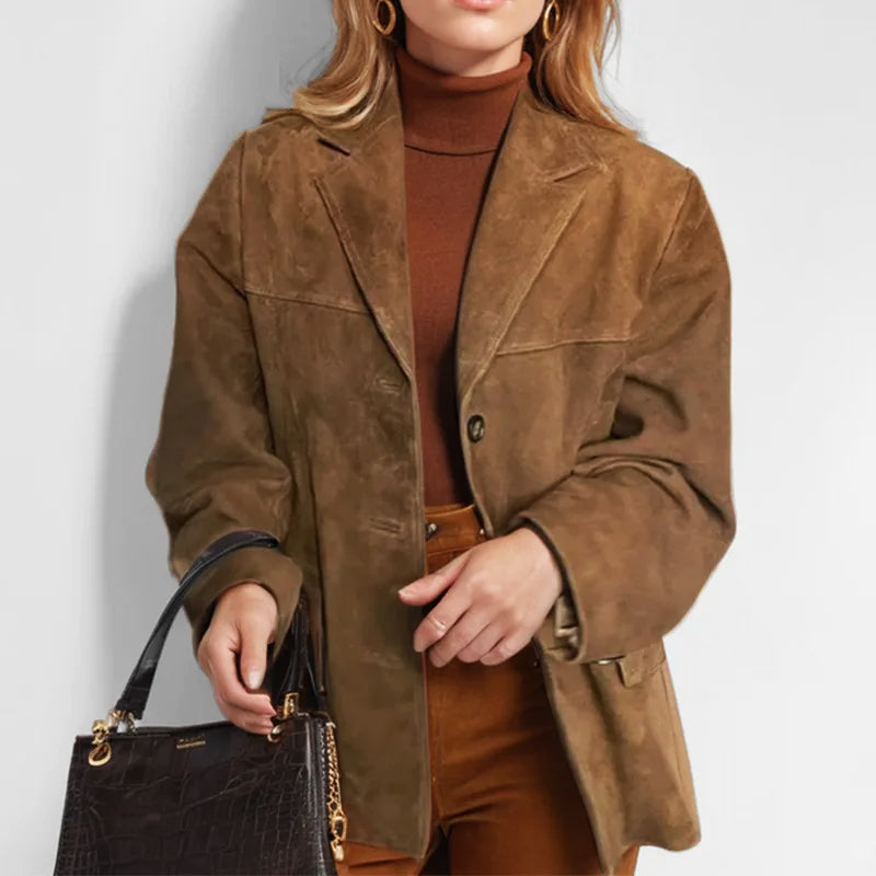 Kristensen ™ | Amoretti Como Suede Jakke
