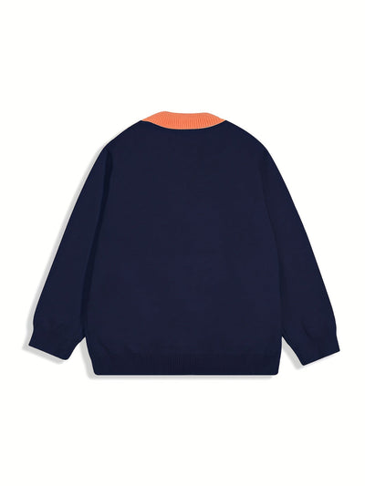Kristensen ™ | Afslappet Farverig Cardigan